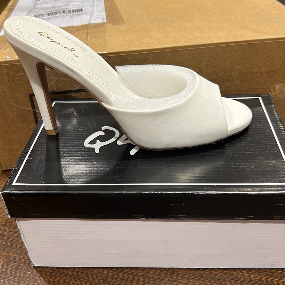 White heels